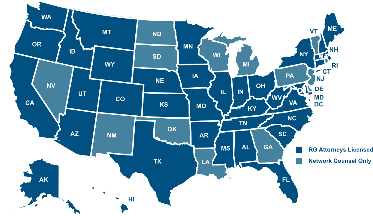 Rathbone Group, LLC Coverage Map