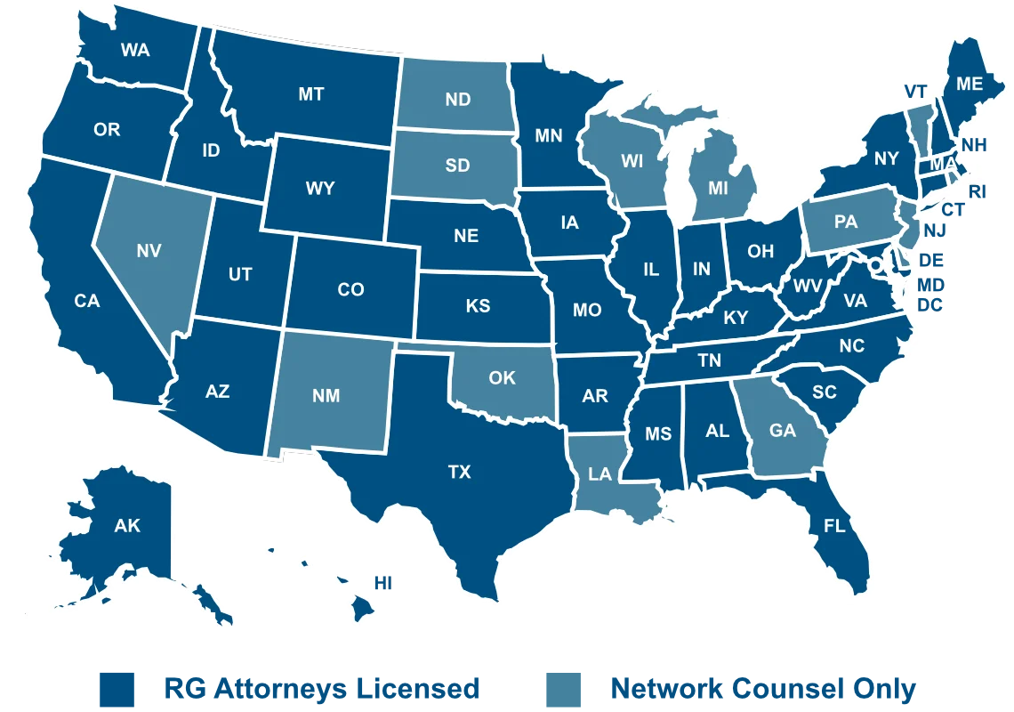 Rathbone Group Coverage Map