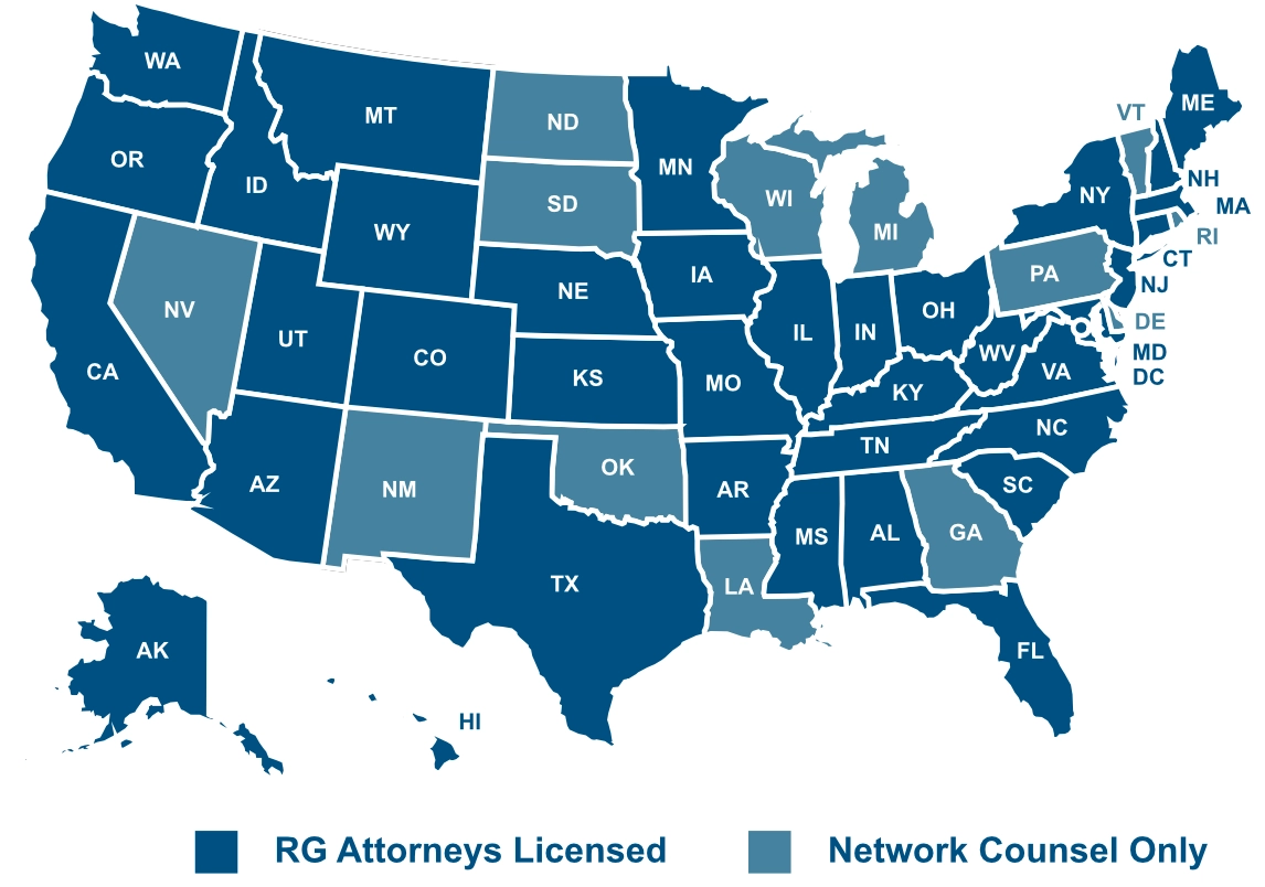 Rathbone Group Coverage Map